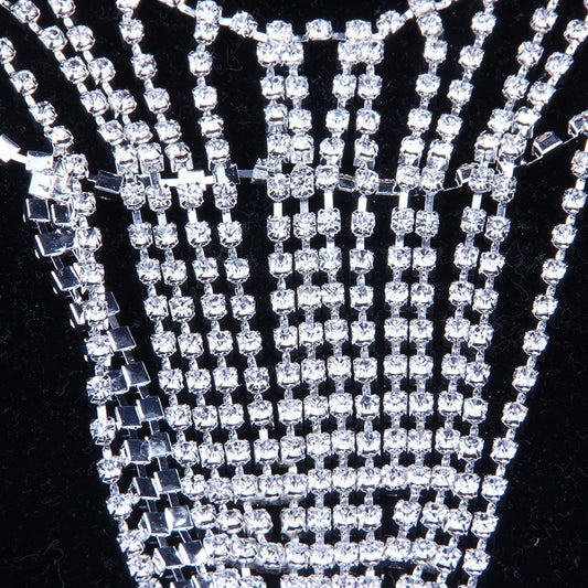 Кристално бельо тип Body Chain