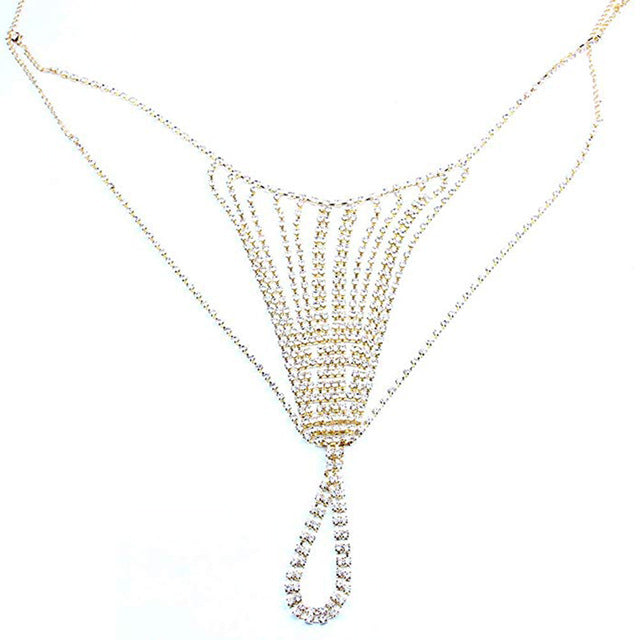 Кристално бельо тип Body Chain