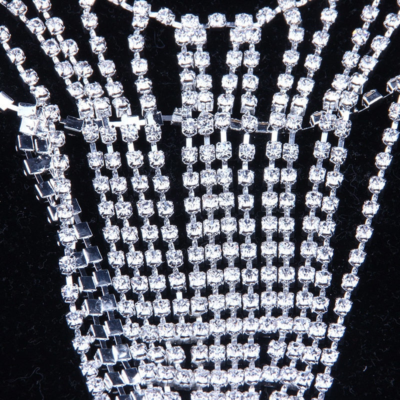 Кристално бельо тип Body Chain